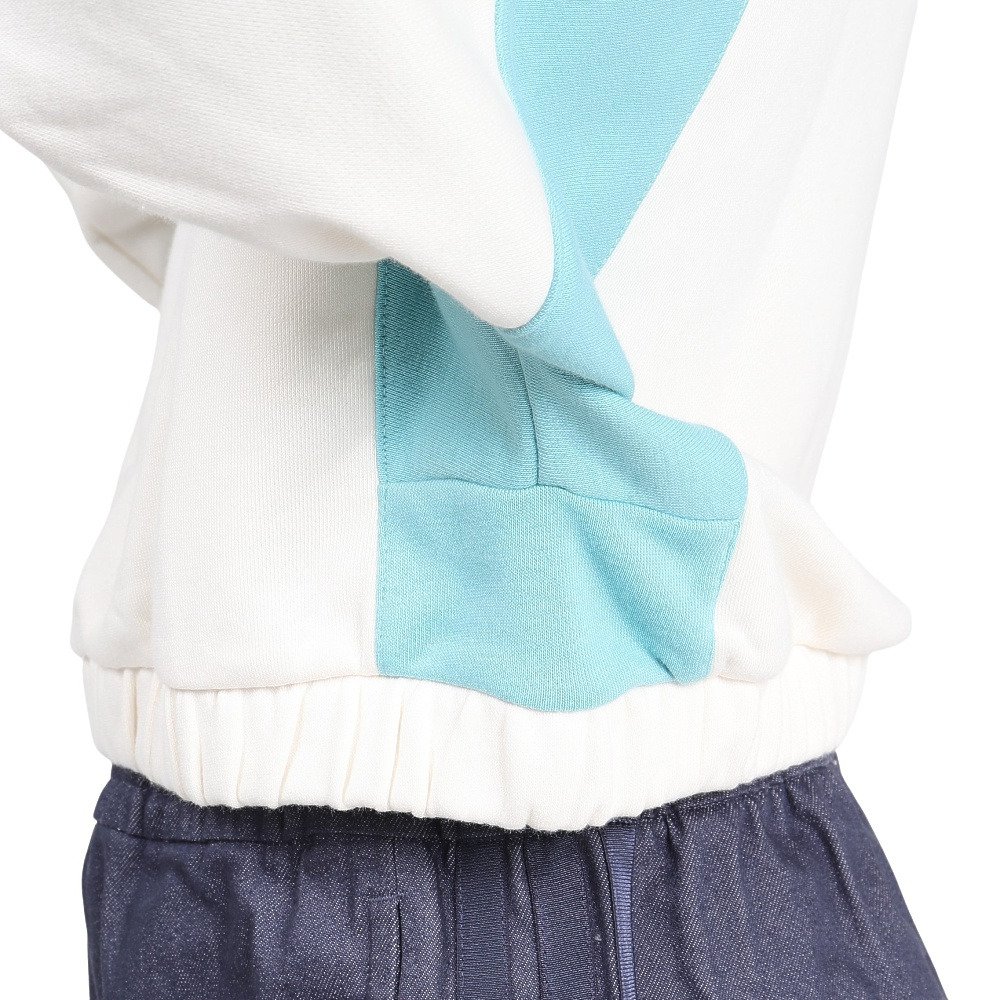 アディダス（adidas）（キッズ）ガールズ スウェット ルーズフィット クルーネック プルオーバー OO068-JZ8671