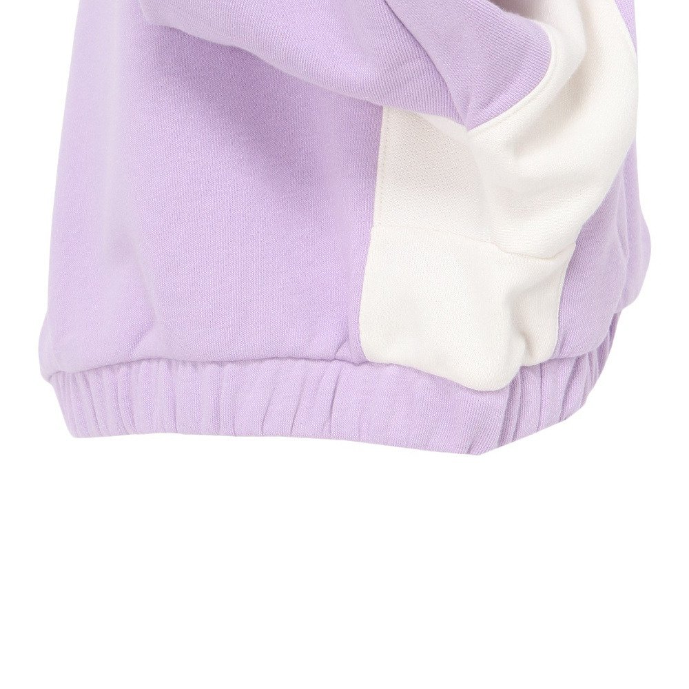 アディダス（adidas）（キッズ）ガールズ スウェット ルーズフィット クルーネック プルオーバー OO068-JZ8672