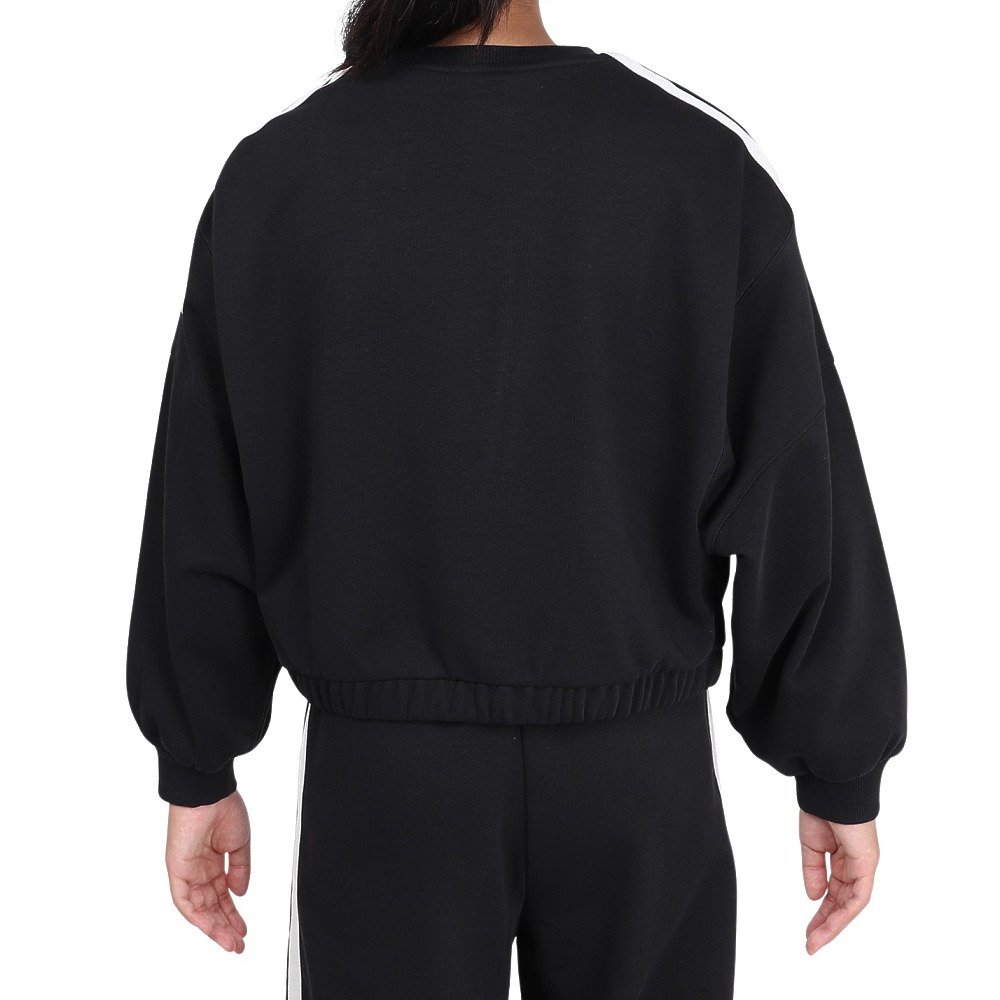 アディダス（adidas）（キッズ）ガールズ スウェット ルーズフィット クルーネック プルオーバー キッズ OO068-JZ8673