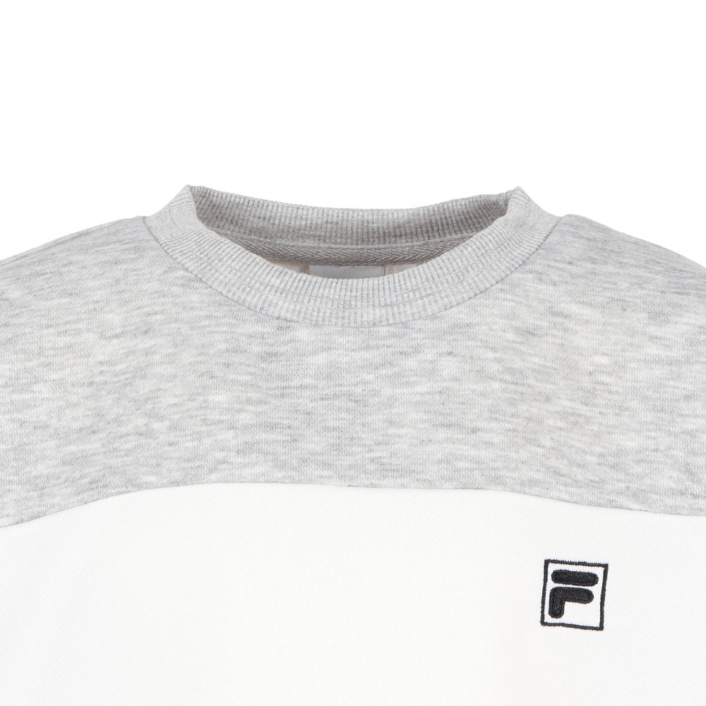 フィラ（FILA）（キッズ）ジュニア TC 裏毛 クルースウェットシャツ 145705-MGY