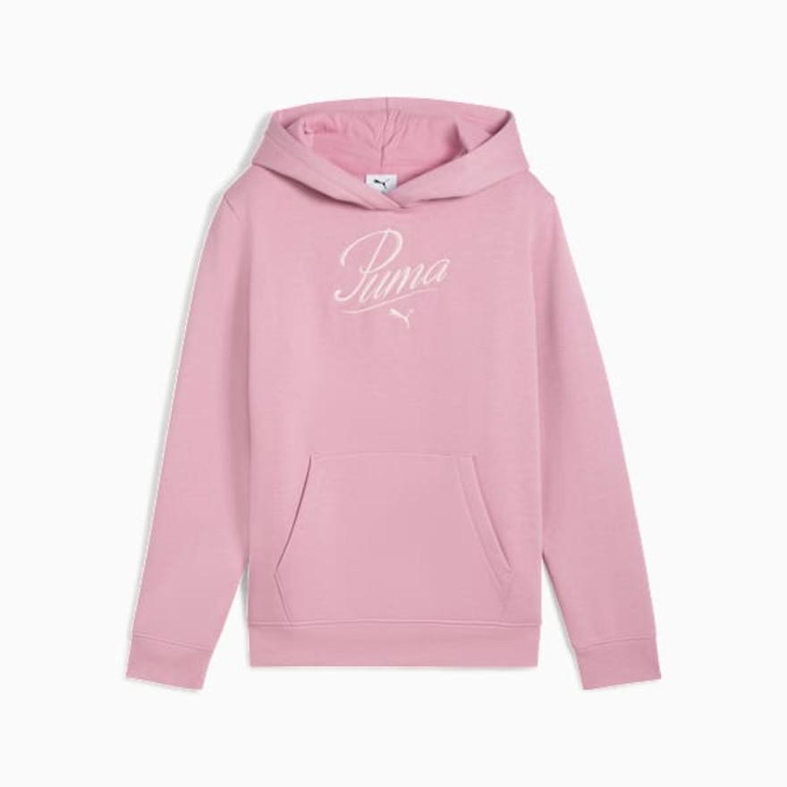 プーマ（PUMA）（キッズ）ESS スクリプト フーディ 裏起毛 691124 65 PNK