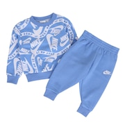 ナイキ(NIKE)(キッズ)キッズ NSW CLUB AOP プルオーバー パンツ セット 76L168-BGZ