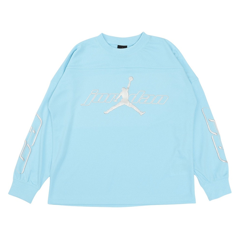 nagonstans 水色 長袖Tシャツ ジョーダン（JORDAN）（キッズ）ジュニア ボーイズ MOUNTAINSIDE 長袖