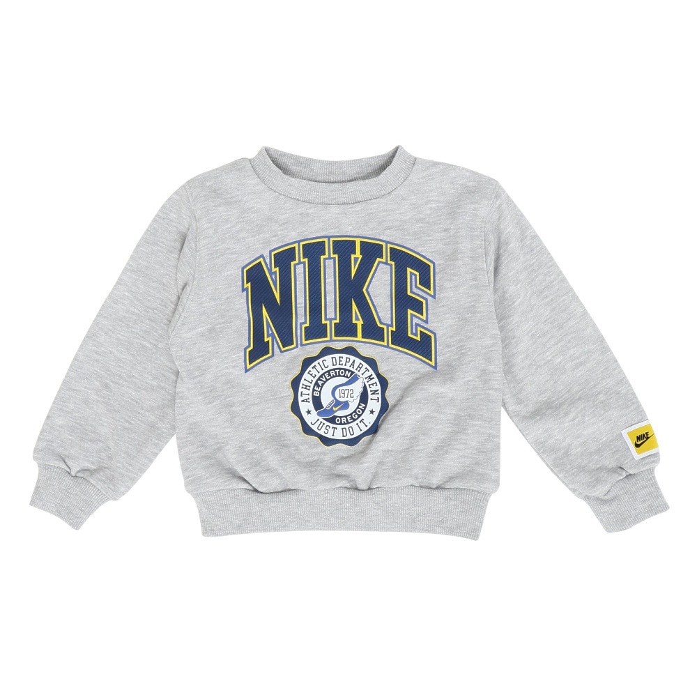 ナイキ（NIKE）（キッズ）トドラー ボーイズ B NSW P.E. GFX クルーネック スウェットシャツ 76N219-GAK