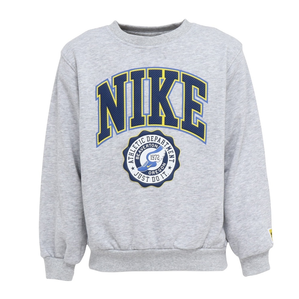 ナイキ（NIKE）（キッズ）ジュニア NKB B NSW P.E. GFX クルー スウェットシャツ 86N219-GAK