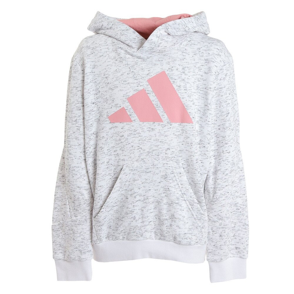 アディダス（adidas）（キッズ）ジュニア フューチャー アイコン スリーストライプス フード付きスウェットシャツ M1512-HE1926  スポーツ用品はスーパースポーツゼビオ