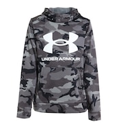 アンダーアーマー(UNDER ARMOUR)(キッズ)裏起毛 迷彩 ボーイズ アーマーフリース カモプリント フーディー 1375979