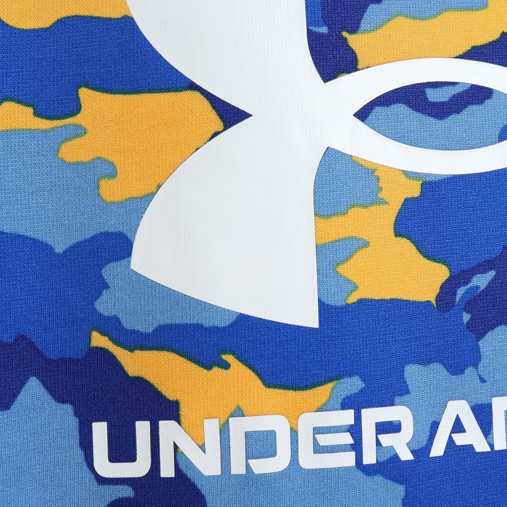 アンダーアーマー（UNDER ARMOUR）（キッズ）裏起毛 迷彩 ボーイズ アーマーフリース カモプリント フーディー 1375979 486