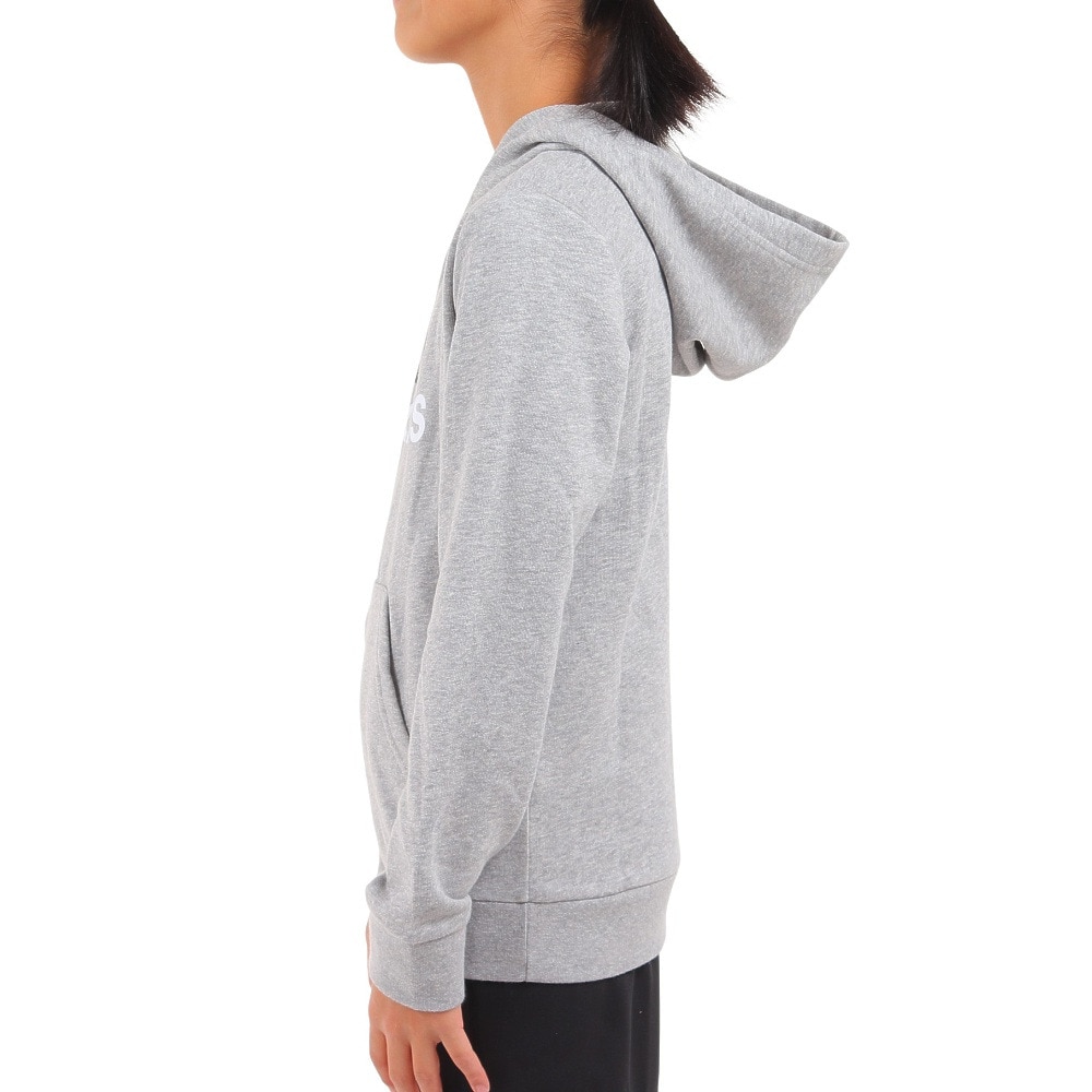 アディダス（adidas）（キッズ）エッセンシャルズ 2カラー ビッグロゴコットンパーカー スウェットフーディー ECO47-HB4362