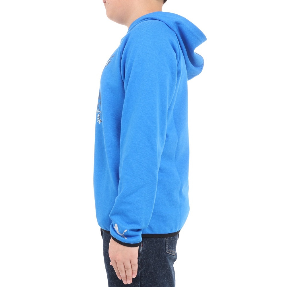 キッズ120 ジップアップパーカー上下　ロイヤル