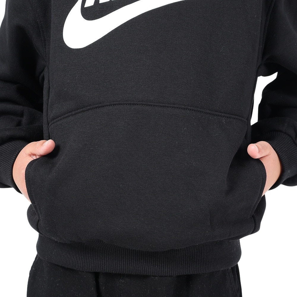 ナイキ（NIKE）（キッズ）キッズ プルオーバーパーカー NKN N NSW CLUB FT HBR 86L095-023
