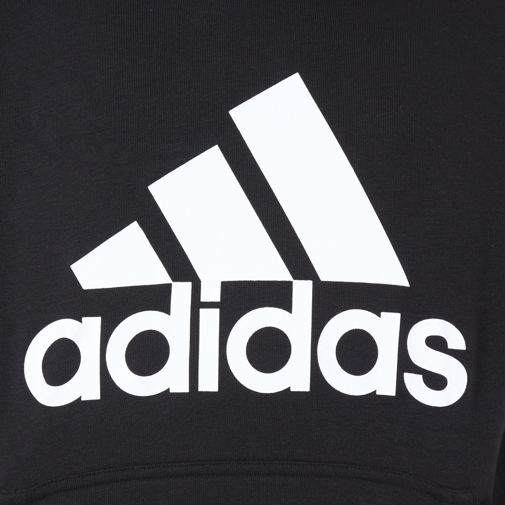 アディダス（adidas）（キッズ）キッズ スウェットフーディ エッセンシャルズ プラス ビッグロゴ プルオーバーパーカー KWF36-JE1731