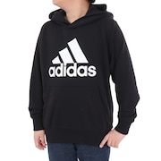 アディダス（adidas）（キッズ）キッズ スウェットフーディ エッセンシャルズ プラス ビッグロゴ プルオーバーパーカー KWF36-JE1731