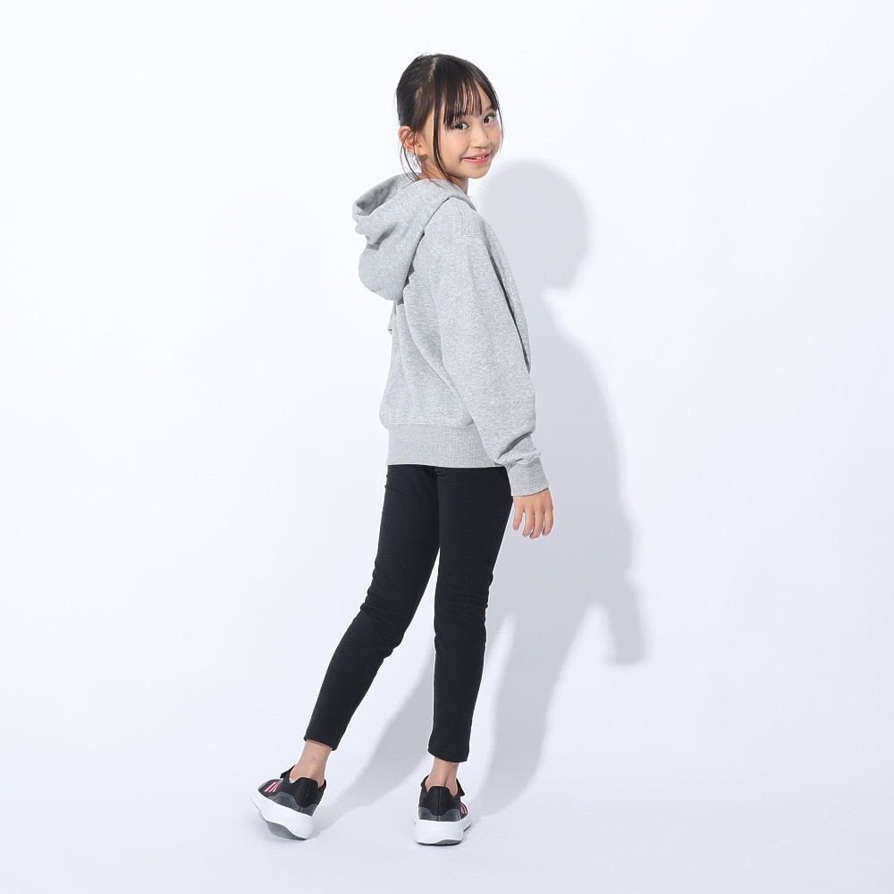 アディダス（adidas）（キッズ）キッズ スウェットフーディ エッセンシャルズ プラス ビッグロゴ プルオーバーパーカー KWF36-JE1733