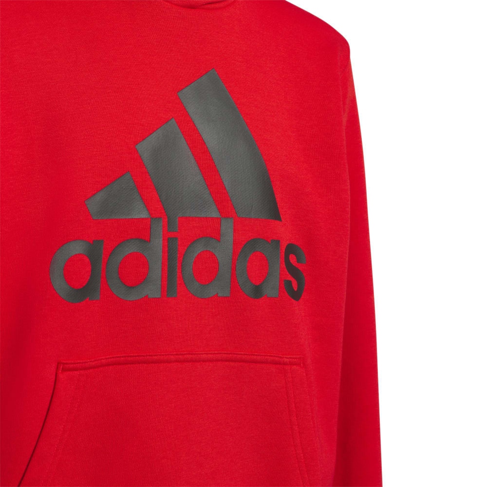 アディダス（adidas）（キッズ）キッズ エッセンシャルズプラス ビッグロゴ プルオーバーパーカー KWF36-JE1734