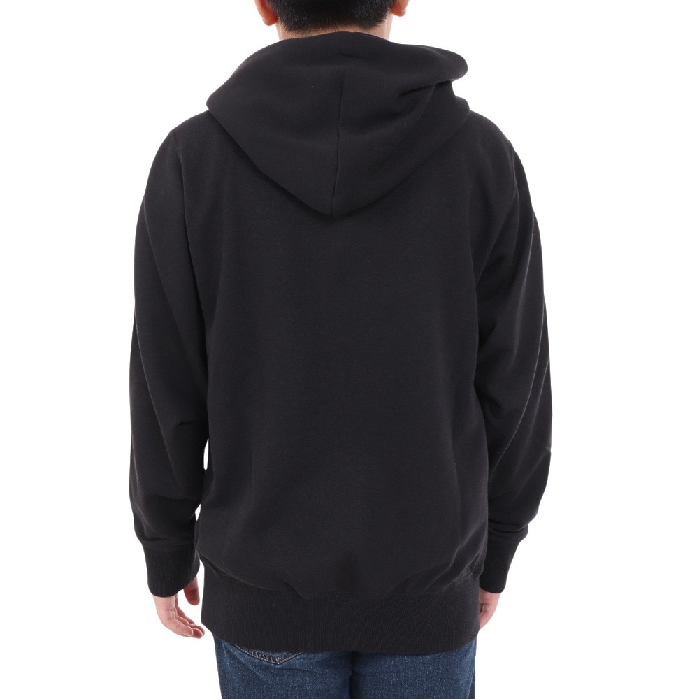 アディダス（adidas）（キッズ）ジュニア エッセンシャルズ プラス スリーストライプス フレンチテリー プルオーバーパーカー KWF39-JE1749