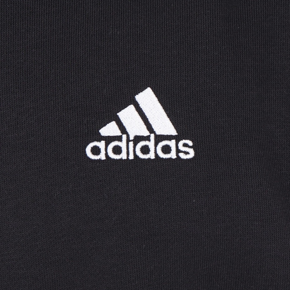 アディダス（adidas）（キッズ）ジュニア エッセンシャルズ プラス スリーストライプス フレンチテリー プルオーバーパーカー KWF39-JE1749