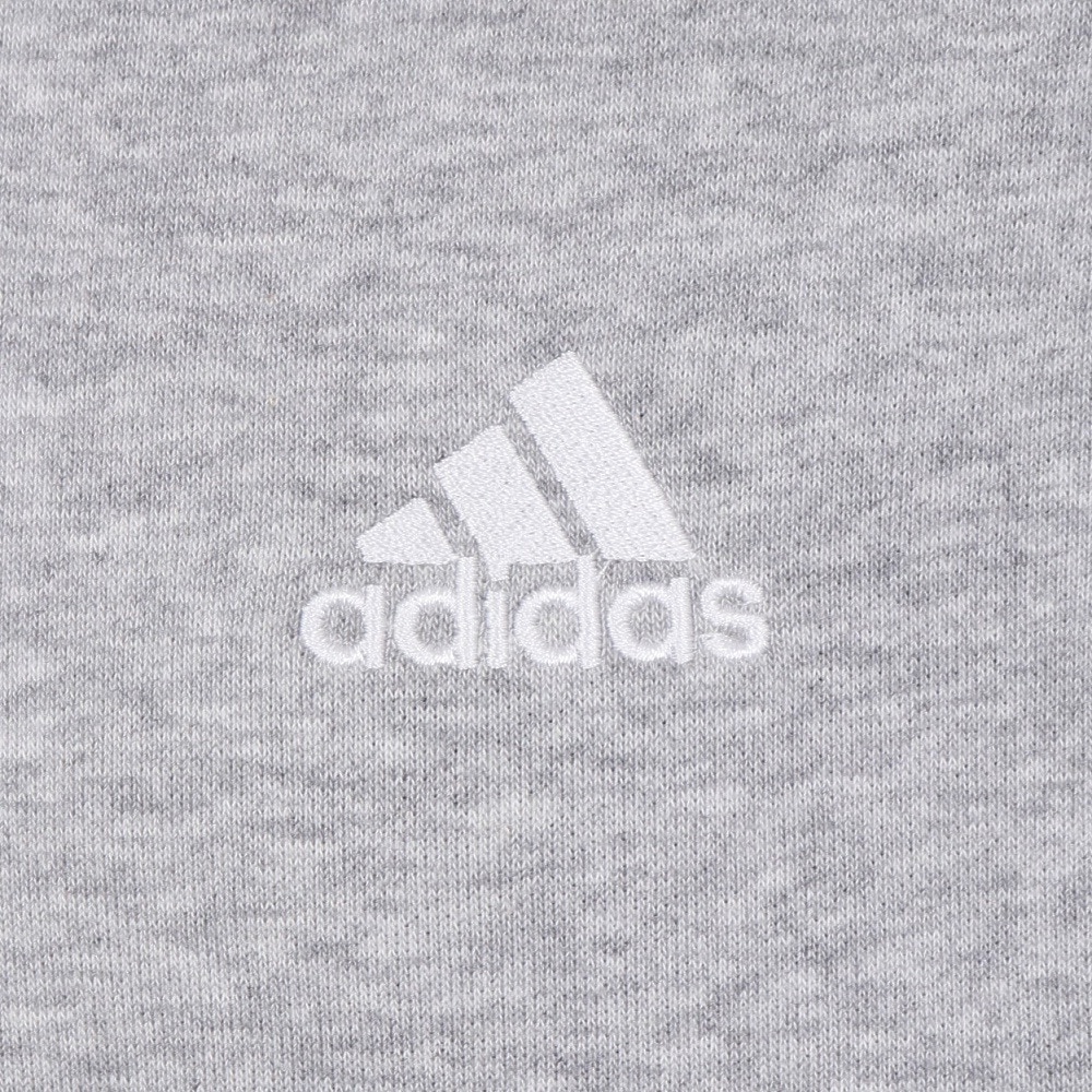 アディダス（adidas）（キッズ）ジュニア エッセンシャルズ プラス スリーストライプス フレンチテリー プルオーバーパーカー KWF39-JE1751