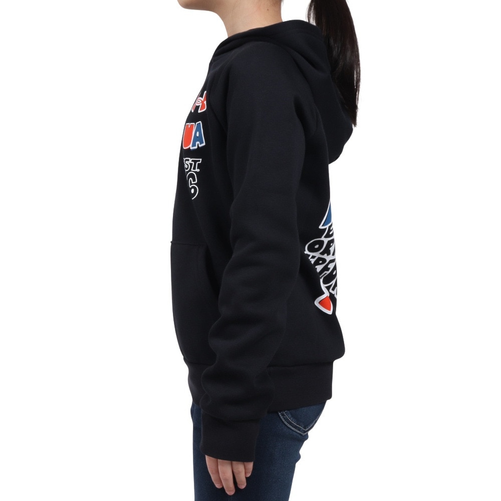 アンダーアーマー（UNDER ARMOUR）（キッズ）ライバルフリース スケッチパック フーディー 1386718 001