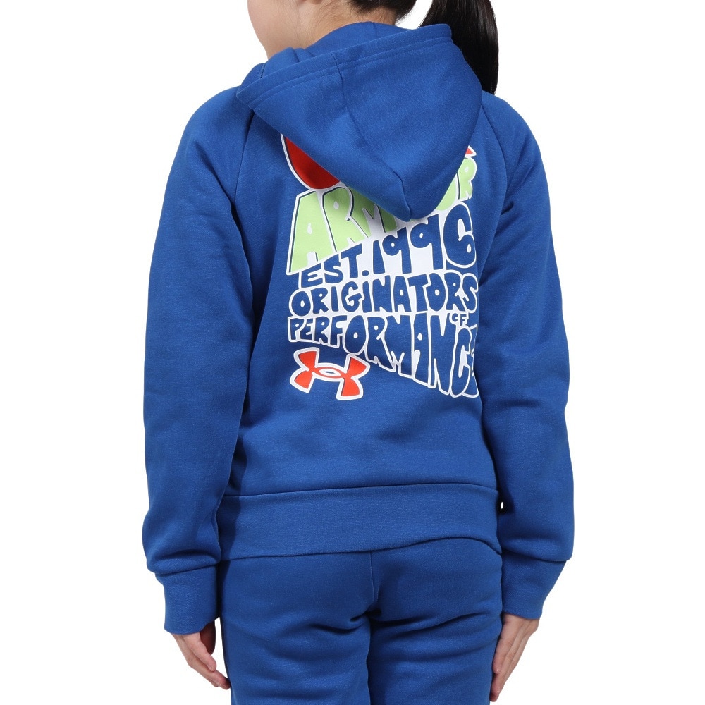 アンダーアーマー（UNDER ARMOUR）（キッズ）ライバルフリース スケッチパック フーディー 1386718 432