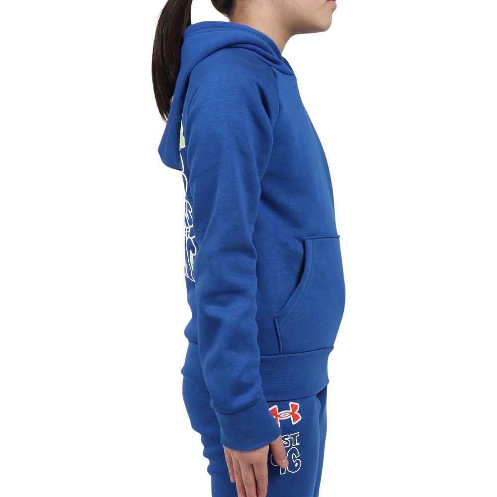 アンダーアーマー（UNDER ARMOUR）（キッズ）ライバルフリース スケッチパック フーディー 1386718 432