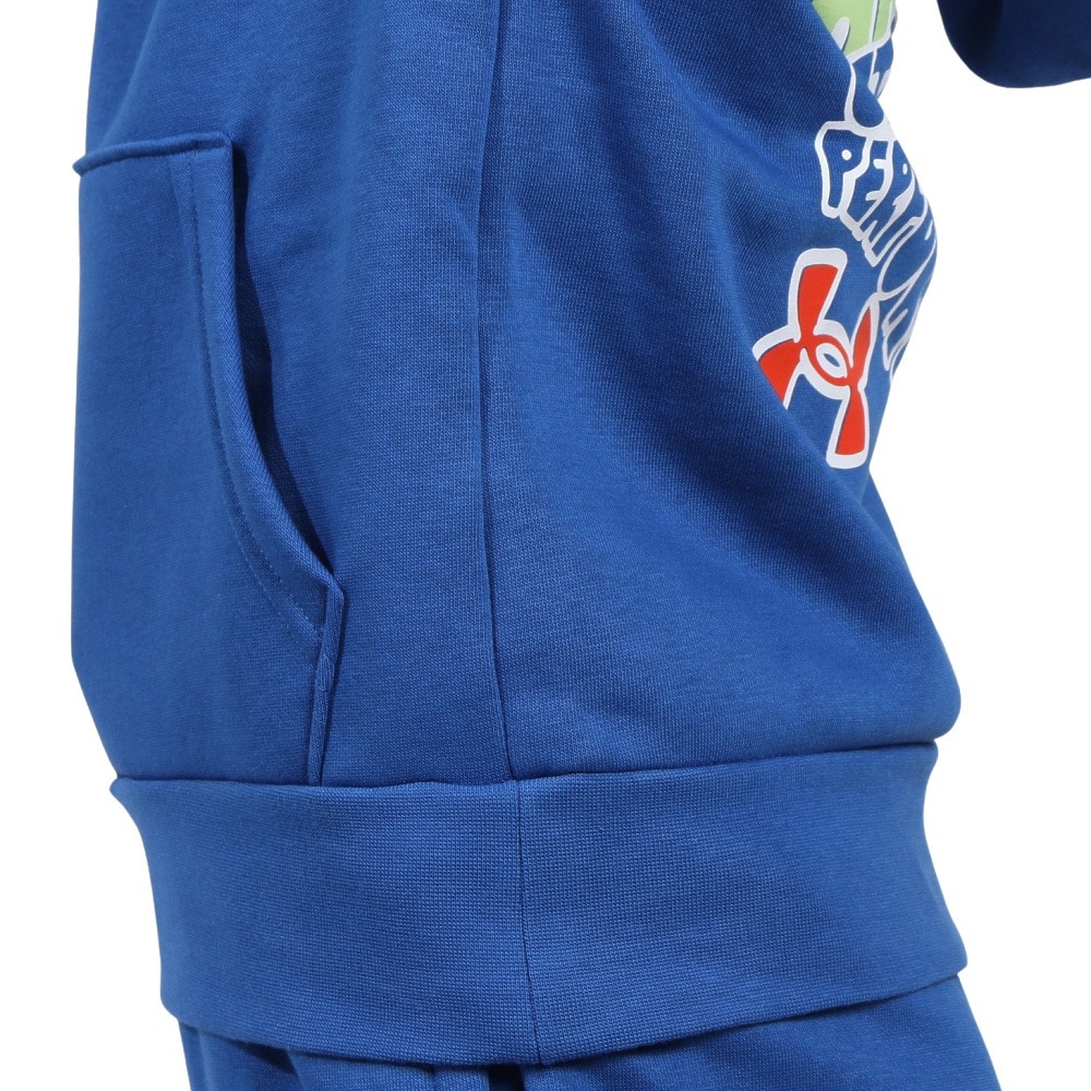 アンダーアーマー（UNDER ARMOUR）（キッズ）ライバルフリース スケッチパック フーディー 1386718 432
