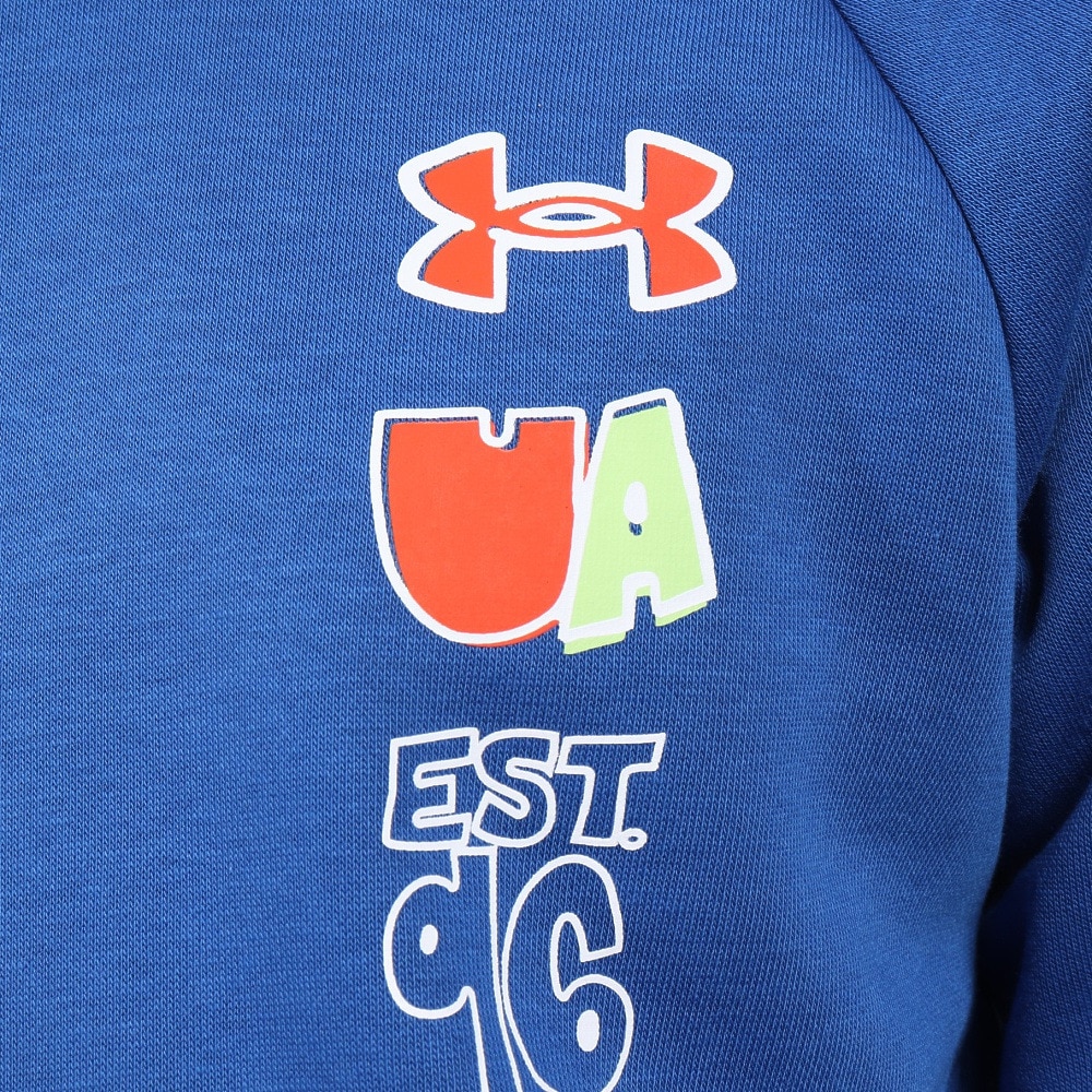 アンダーアーマー（UNDER ARMOUR）（キッズ）ライバルフリース スケッチパック フーディー 1386718 432