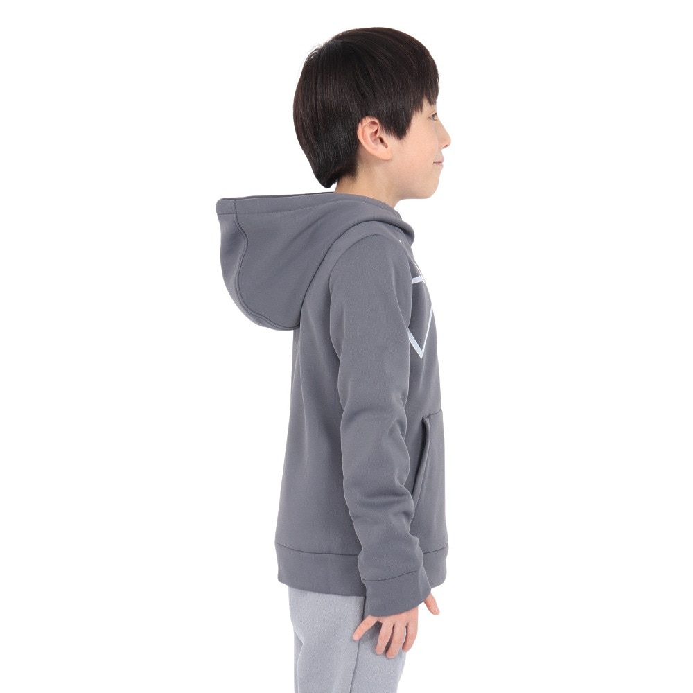 アンダーアーマー（UNDER ARMOUR）（キッズ）ジュニア アーマーフリース メガ ロゴ フーディー 1386992 025