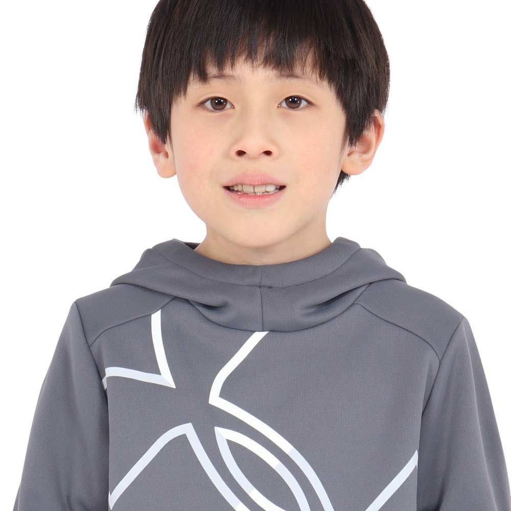アンダーアーマー（UNDER ARMOUR）（キッズ）ジュニア アーマーフリース メガ ロゴ フーディー 1386992 025