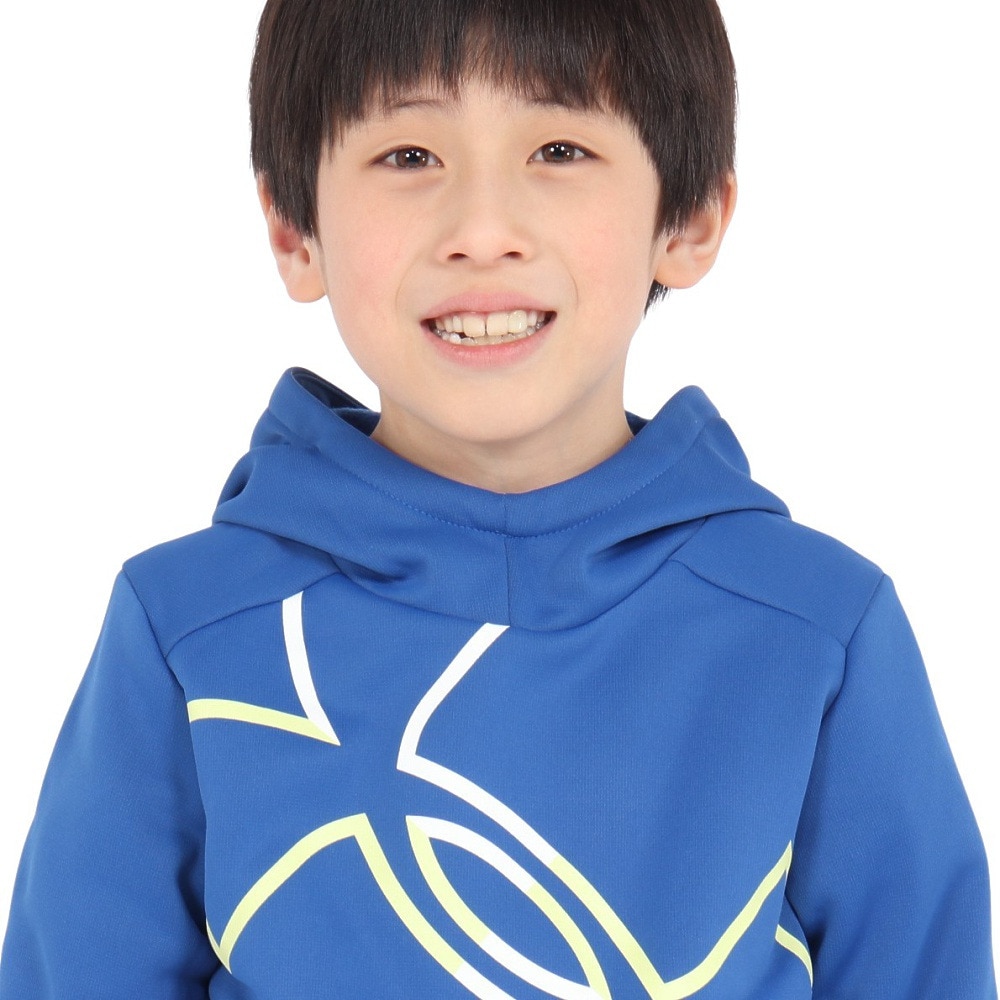 アンダーアーマー（UNDER ARMOUR）（キッズ）ジュニア アーマーフリース メガ ロゴ フーディー 1386992 432