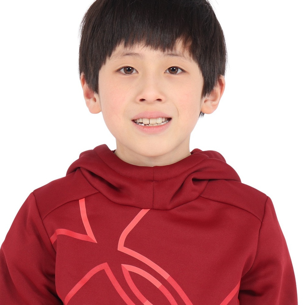 アンダーアーマー（UNDER ARMOUR）（キッズ）ジュニア アーマーフリース メガ ロゴ フーディー 1386992 625