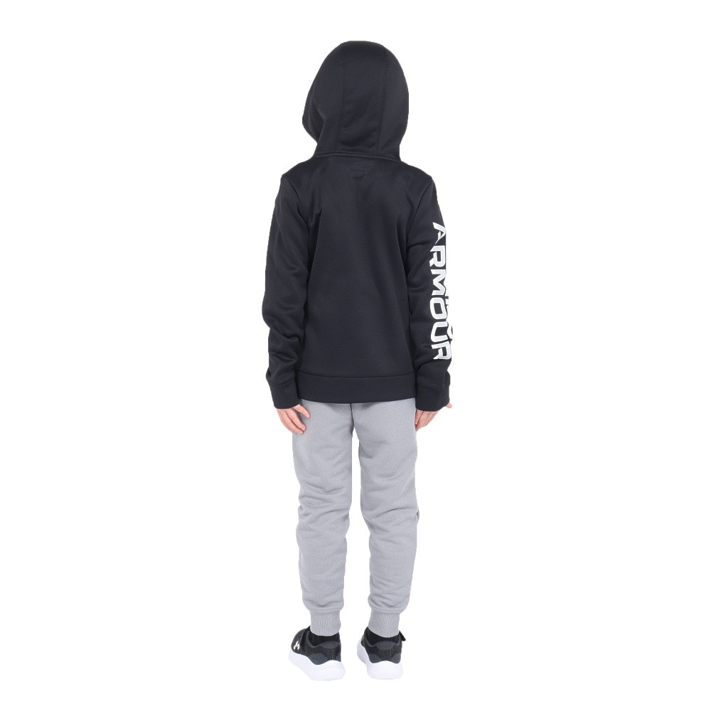 アンダーアーマー（UNDER ARMOUR）（キッズ）ジュニア アーマーフリース ワードマーク フーディー 1386993 001