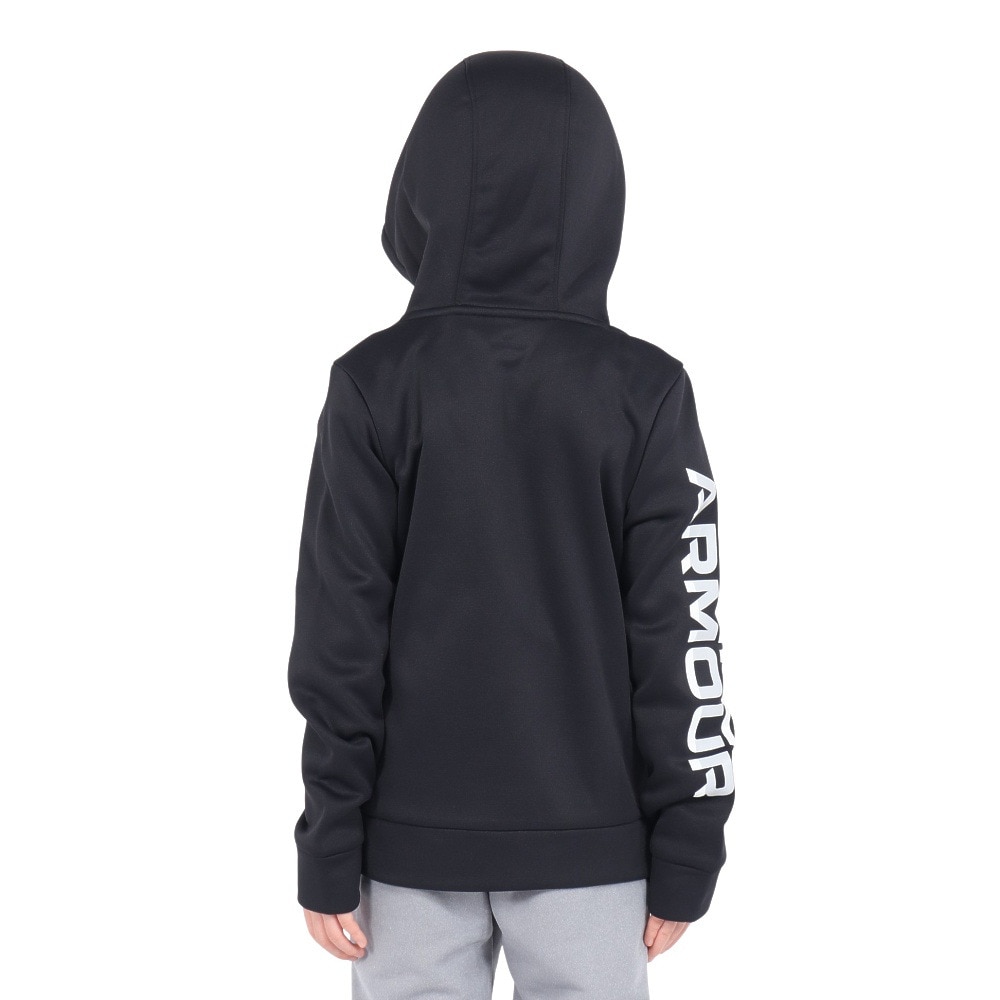 アンダーアーマー（UNDER ARMOUR）（キッズ）ジュニア アーマーフリース ワードマーク フーディー 1386993 001
