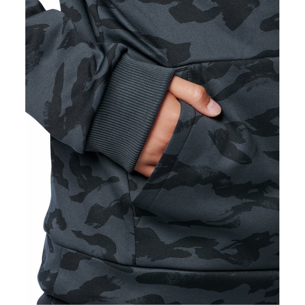 アンダーアーマー（UNDER ARMOUR）（キッズ）アーマーフリース プリント ビッグロゴ フーディー 1388280 001