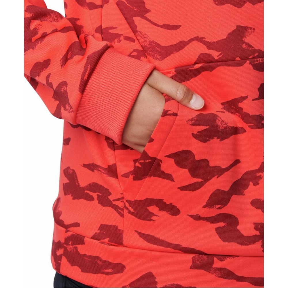 アンダーアーマー（UNDER ARMOUR）（キッズ）アーマーフリース プリント ビッグロゴ フーディー 1388280 713