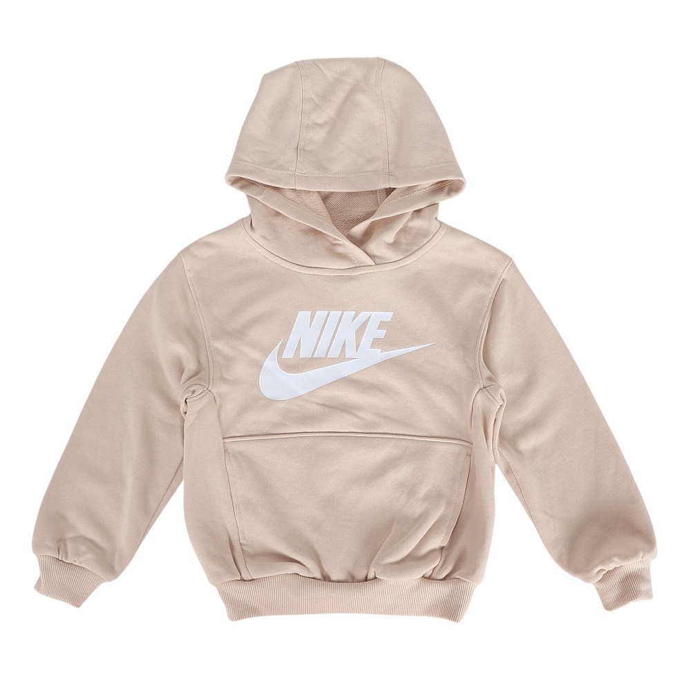 ナイキ（NIKE）（キッズ）N NSW CLUB FT HBR プルオーバーパーカー 86L095-X5C
