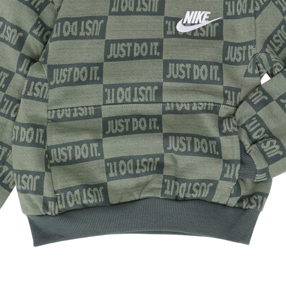 ナイキ（NIKE）（キッズ）ジュニア トレーナー パーカー NKB B NSW TEXTURED CLUB FLC PO 86M309-EF2
