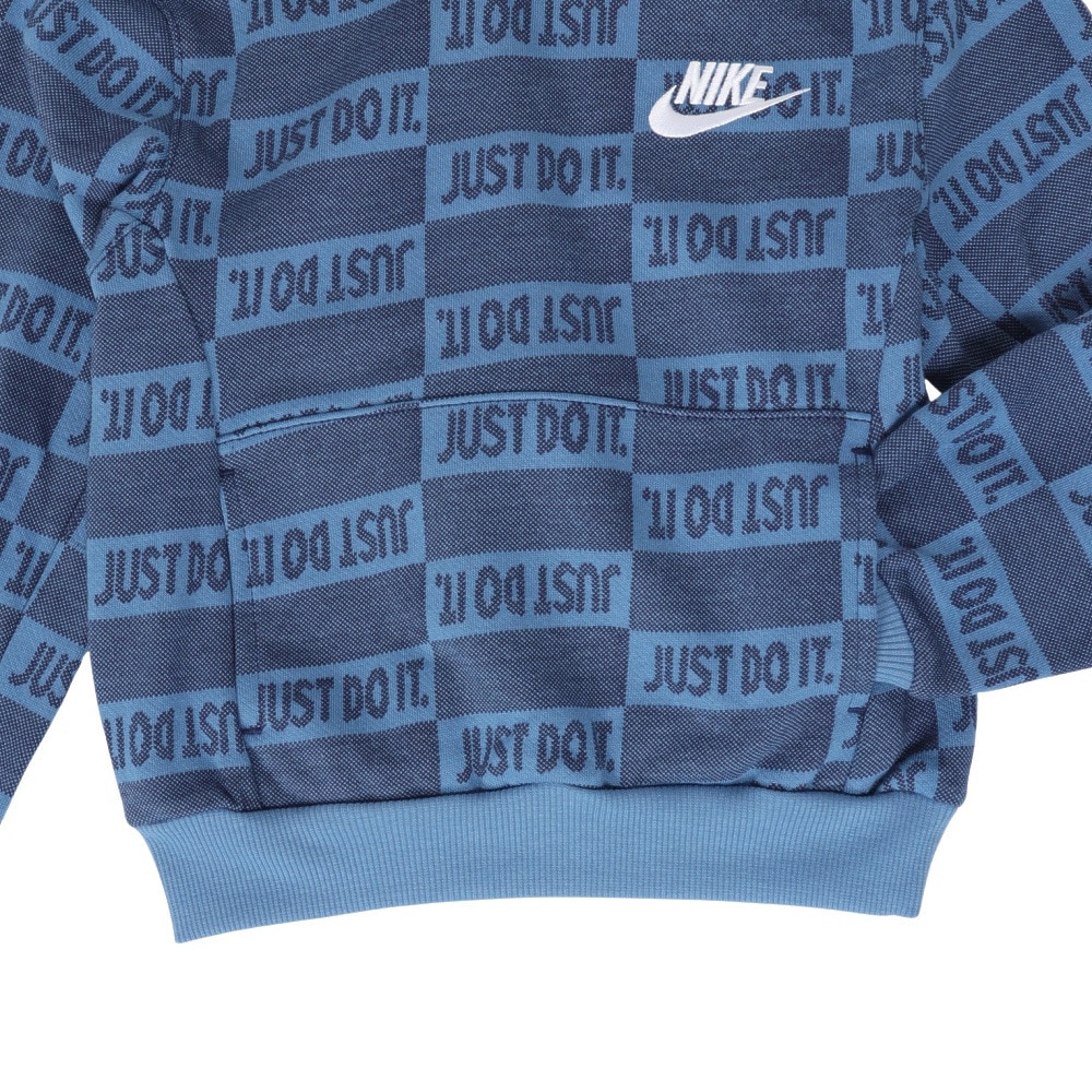 ナイキ（NIKE）（キッズ）ジュニア トレーナー パーカー NKB B NSW TEXTURED CLUB FLC PO 86M309-U90