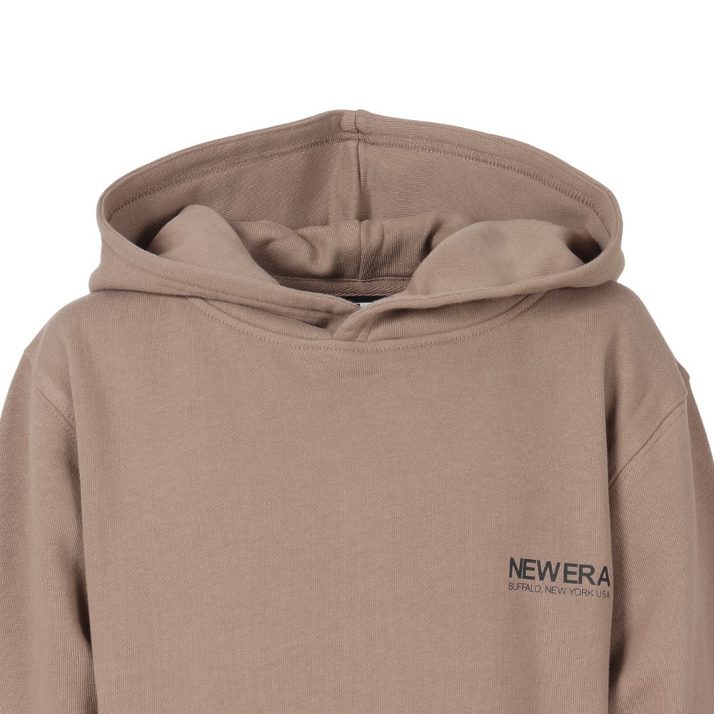 ニューエラ（NEW ERA）（キッズ）ユース 裏毛 スウェット プルオーバーフーディー The Origin ミルクティー 14325127