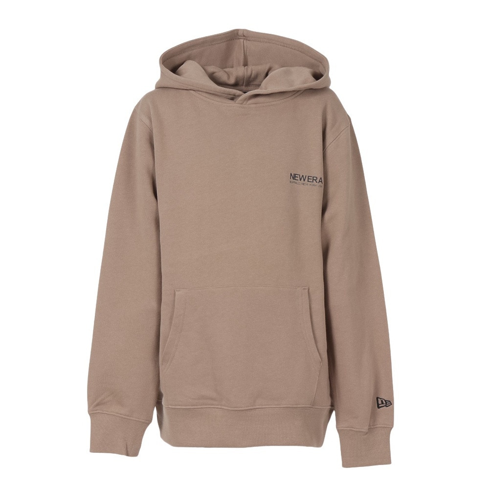 ニューエラ（NEW ERA）（キッズ）ユース 裏毛 スウェット プルオーバーフーディー The Origin ミルクティー 14325127