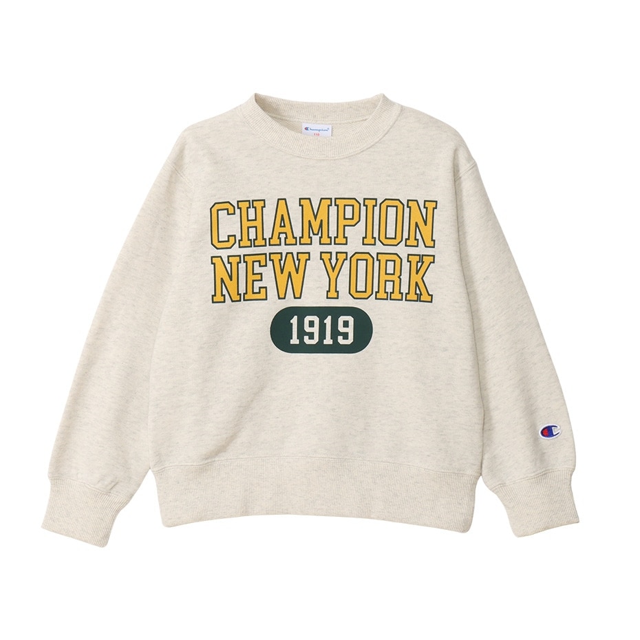 チャンピオン（CHAMPION）（キッズ）キッズ クルーネック 長袖 スウェットシャツ CK-A007 810