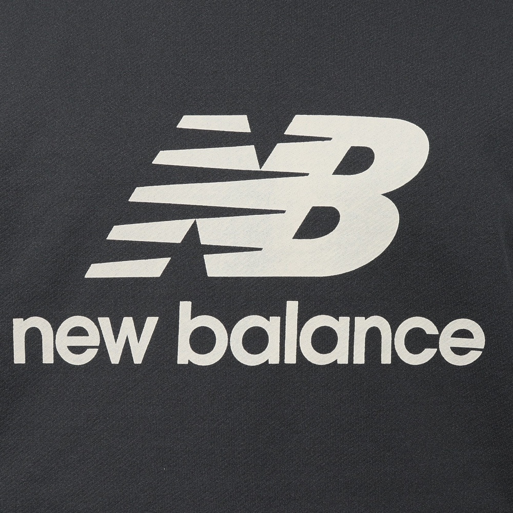 ニューバランス（new balance）（キッズ）吸水速乾 スタックドロゴ スウェット フーディ ABT45506ACK
