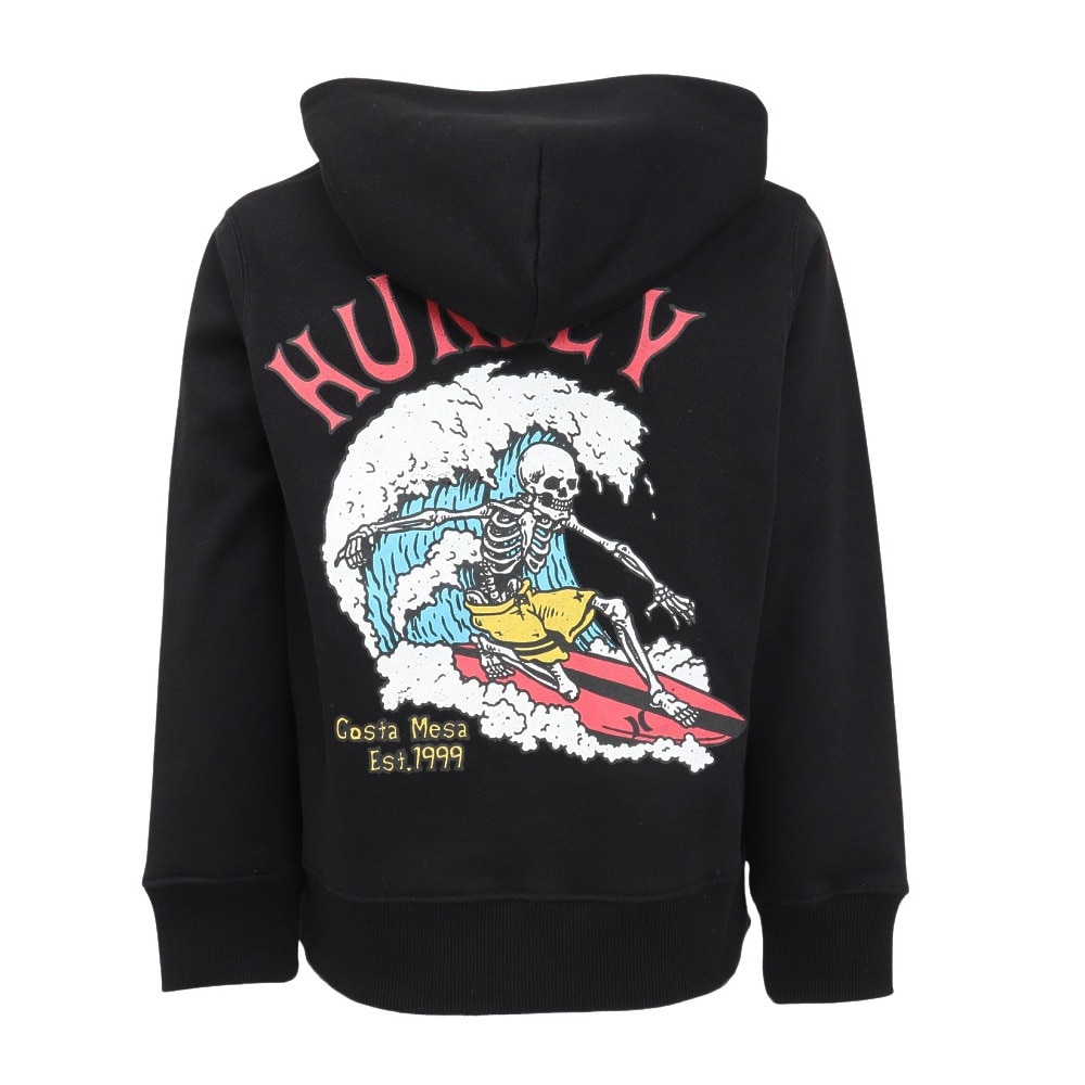 ハーレー（HURLEY）（キッズ）ボーイズ オーバーサイズド ライド スウェット フーディー BCFF242005-BLK