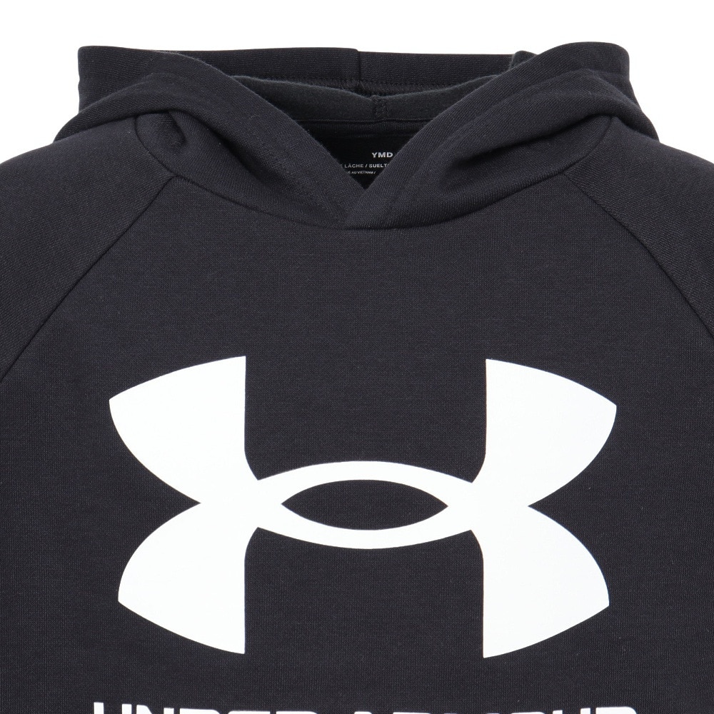 アンダーアーマー（UNDER ARMOUR）（キッズ）ジュニア ビッグ ロゴ ライバルフリース フーディー 1372174 001