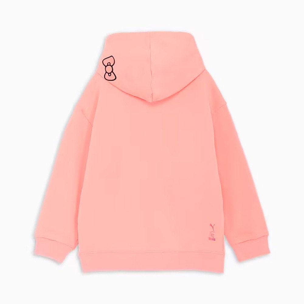 プーマ（PUMA）（キッズ）PUMA×ハローキティ&フレンズ リラックス フーディ スウェット 630063 18 SPNK