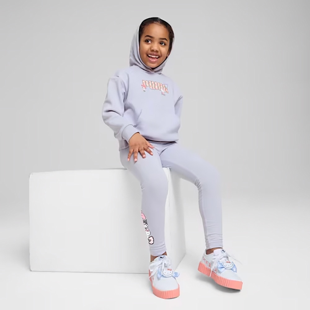 プーマ（PUMA）（キッズ）PUMA×ハローキティ&フレンズ リラックス フーディ スウェット 630063 47 LVD