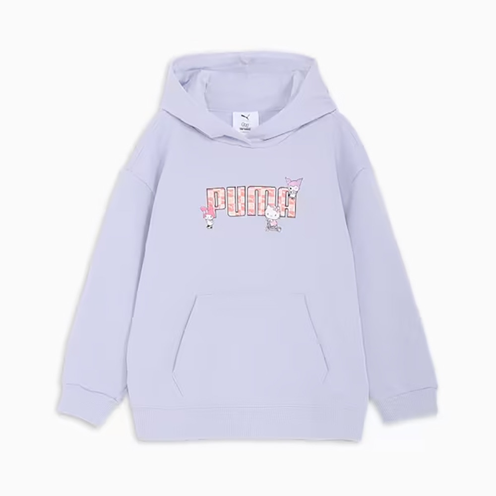 プーマ（PUMA）（キッズ）PUMA×ハローキティ&フレンズ リラックス フーディ スウェット 630063 47 LVD