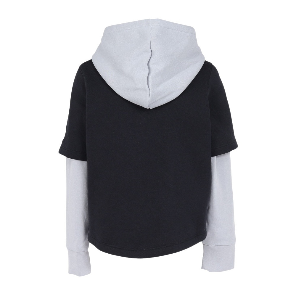 アンダーアーマー（UNDER ARMOUR）（キッズ）ジュニア アイコンフリース ボタンダウン フーディー 6003752 001