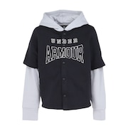 (キッズ)ジュニア アイコンフリース ボタンダウン フーディー 6003752 001
