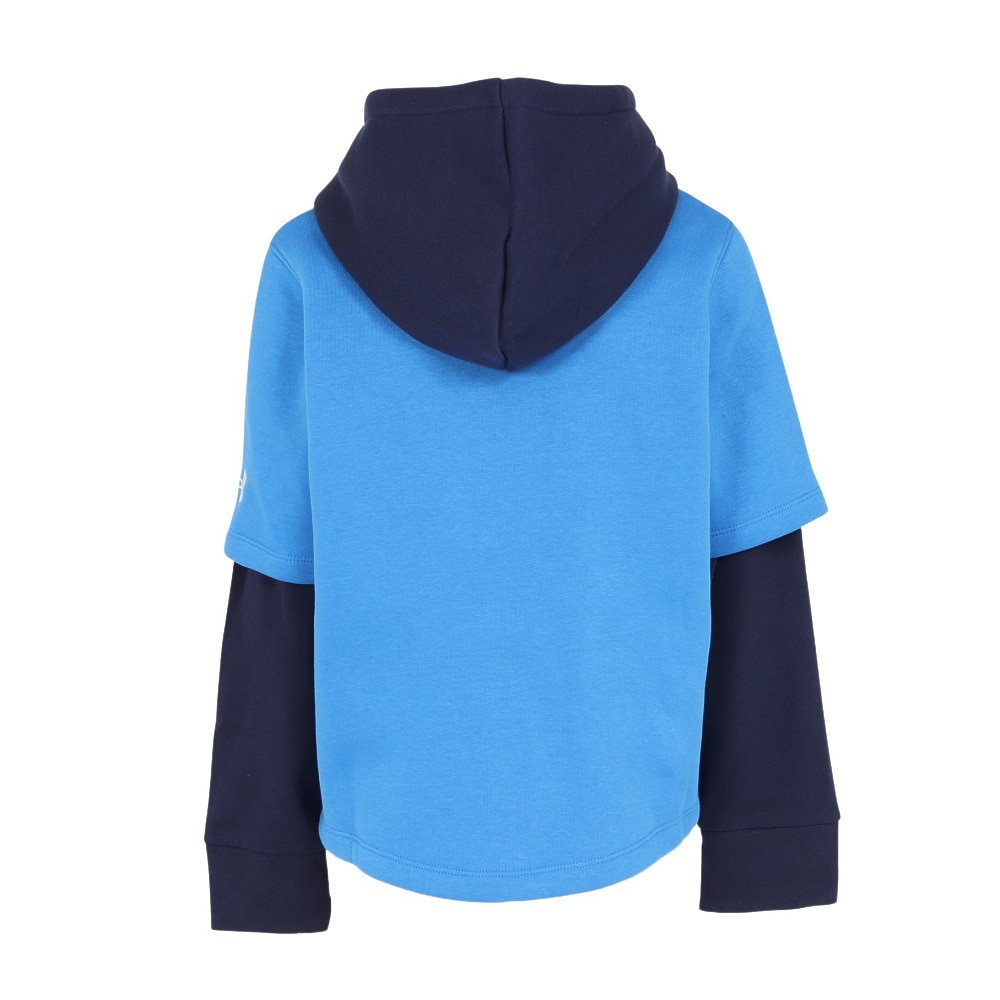 アンダーアーマー（UNDER ARMOUR）（キッズ）ジュニア アイコンフリース ボタンダウン フーディー 6003752 402
